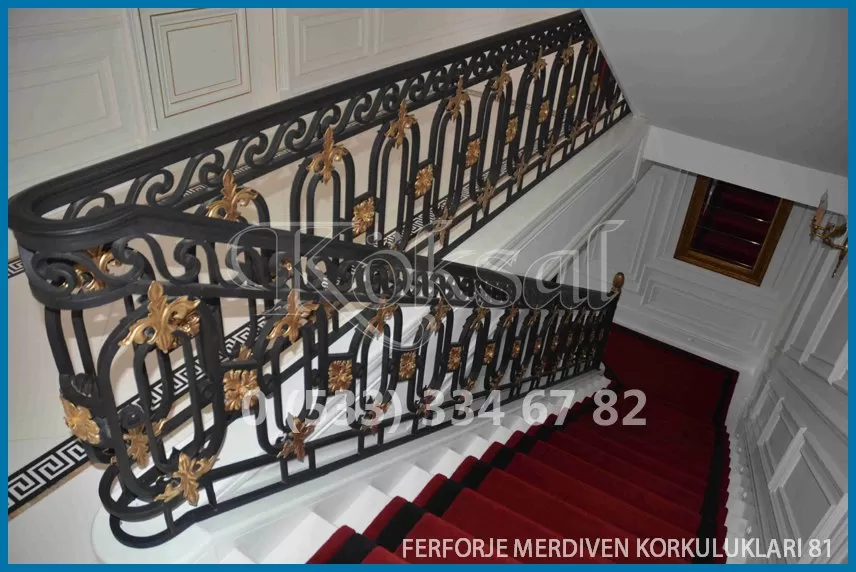 Ferforje Merdiven Korkulukları 81