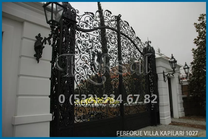 Ferforje Villa Kapıları 1027