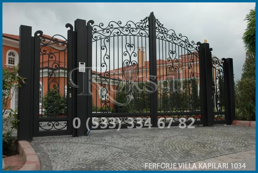 Ferforje Villa Kapıları 1034