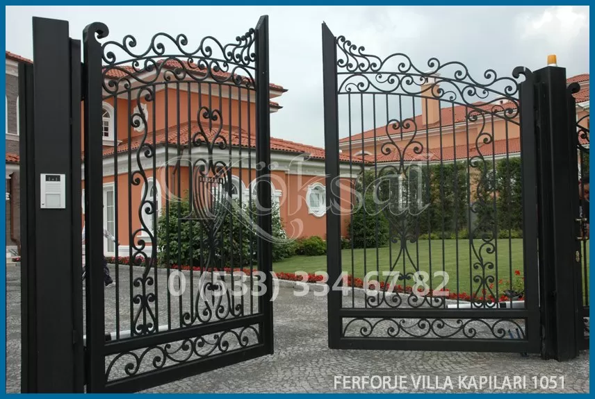 Ferforje Villa Kapıları 1051