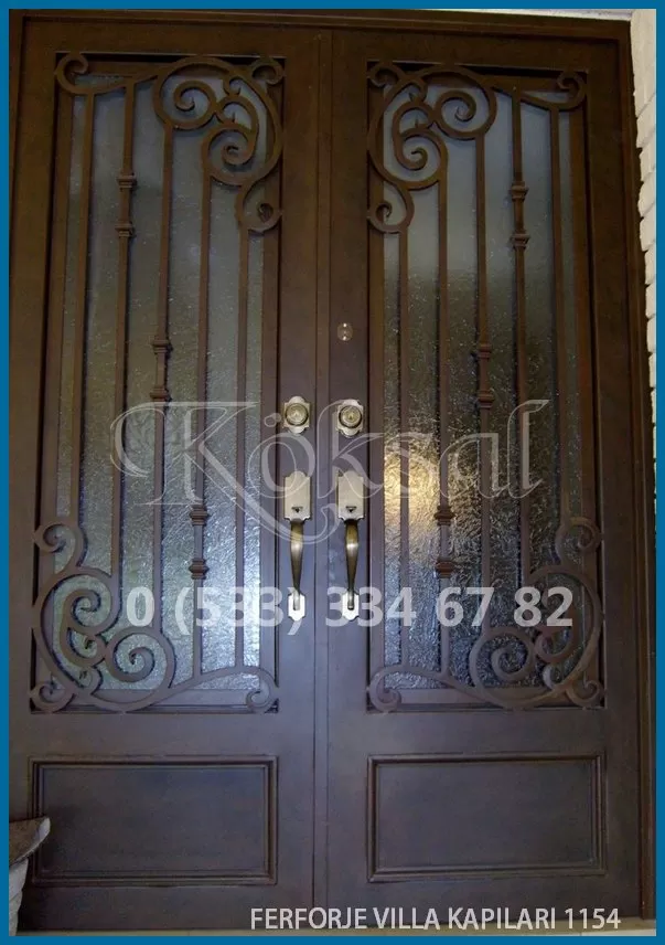 Ferforje Villa Kapıları 1154