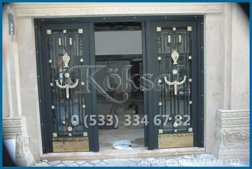 Ferforje Villa Kapıları 1222