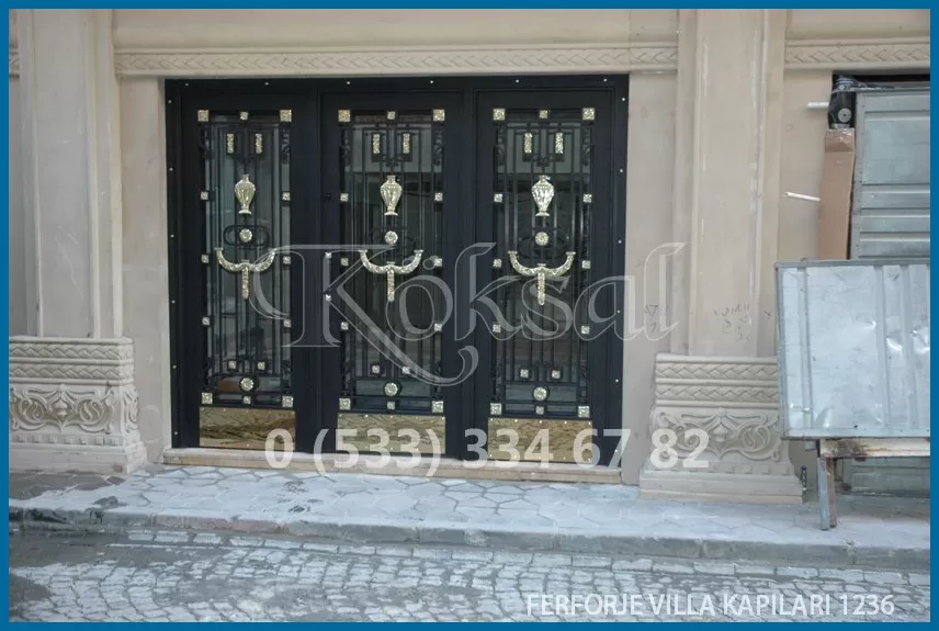 Ferforje Villa Kapıları 1236