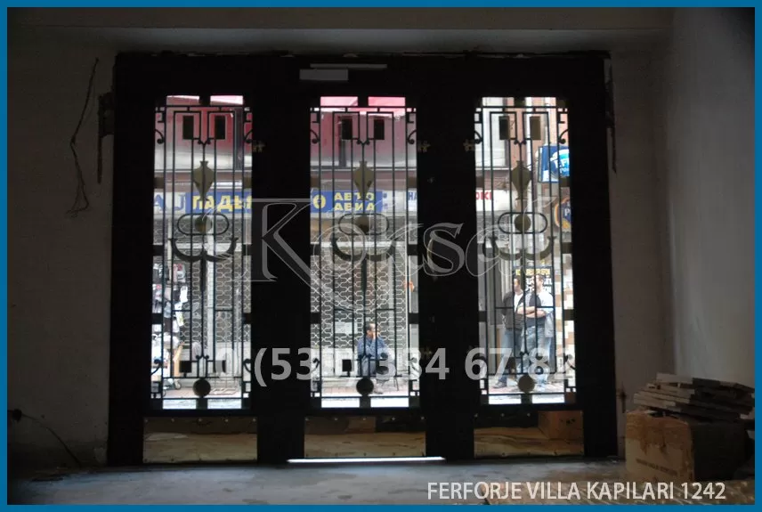 Ferforje Villa Kapıları 1242