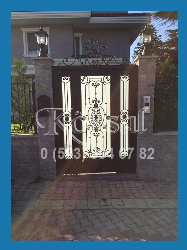 Ferforje Villa Kapıları 1305