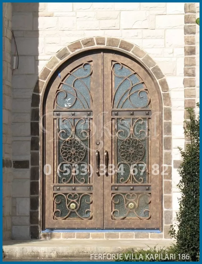 Ferforje Villa Kapıları 186