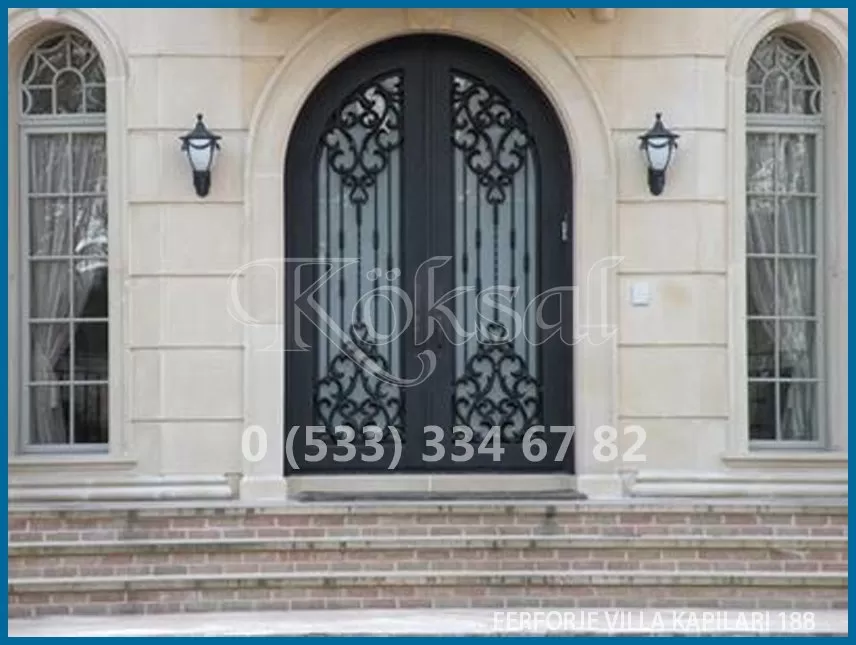 Ferforje Villa Kapıları 188