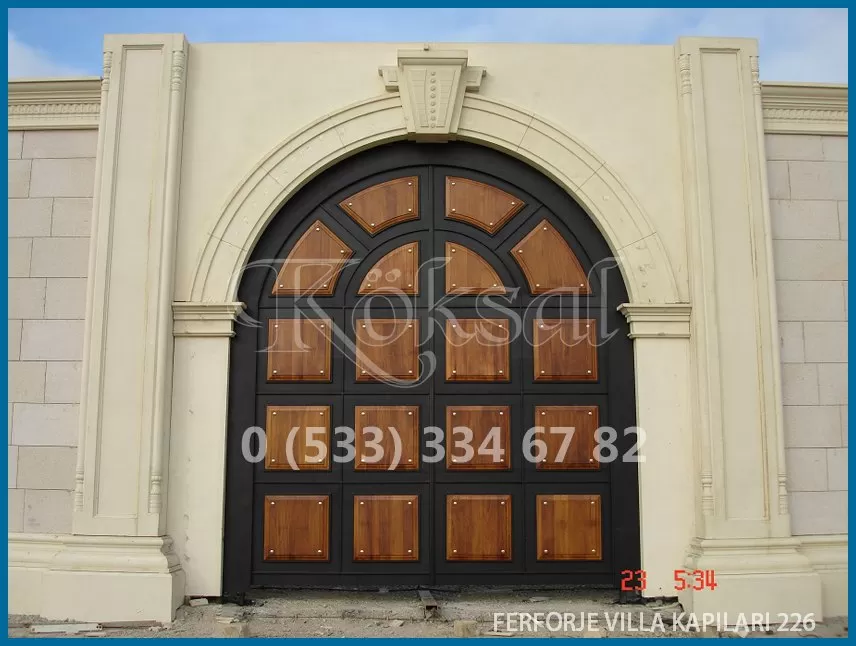Ferforje Villa Kapıları 226