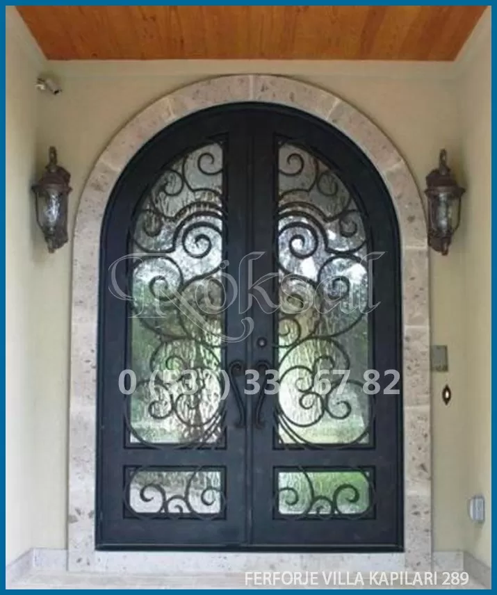 Ferforje Villa Kapıları 289