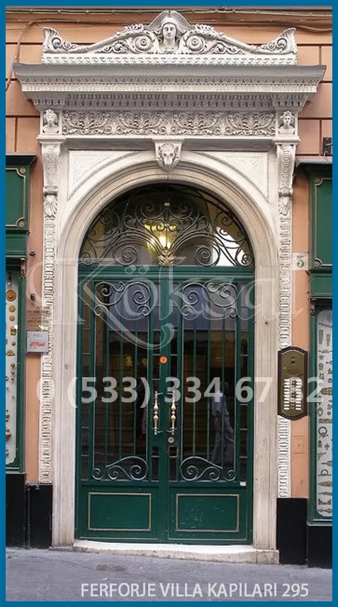 Ferforje Villa Kapıları 295