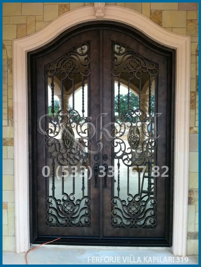 Ferforje Villa Kapıları 319