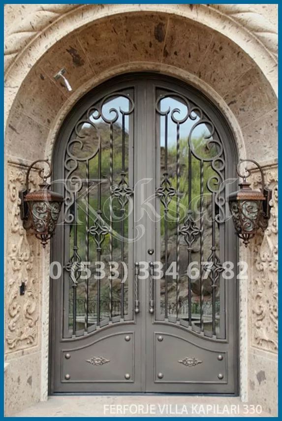 Ferforje Villa Kapıları 330