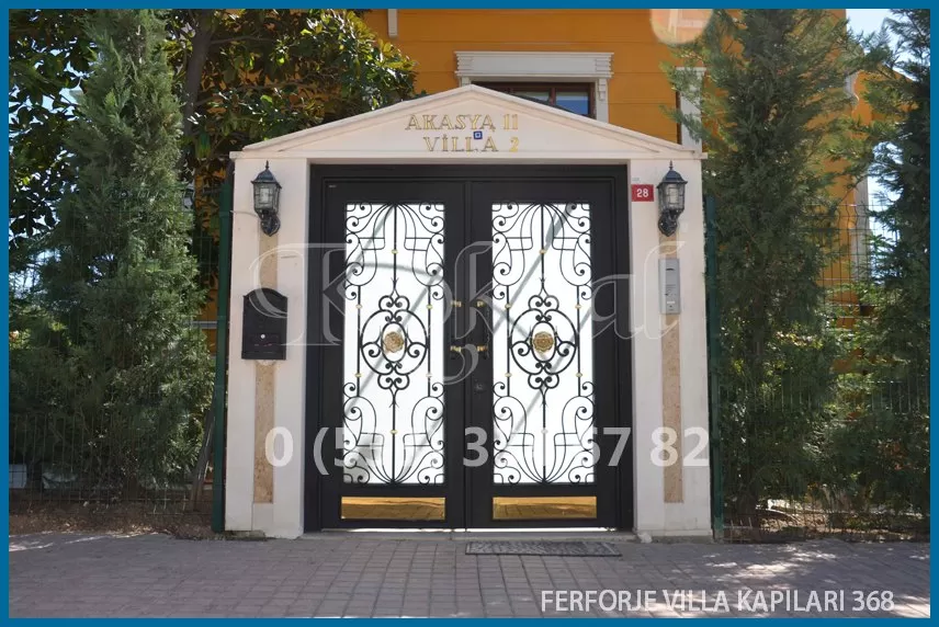 Ferforje Villa Kapıları 368
