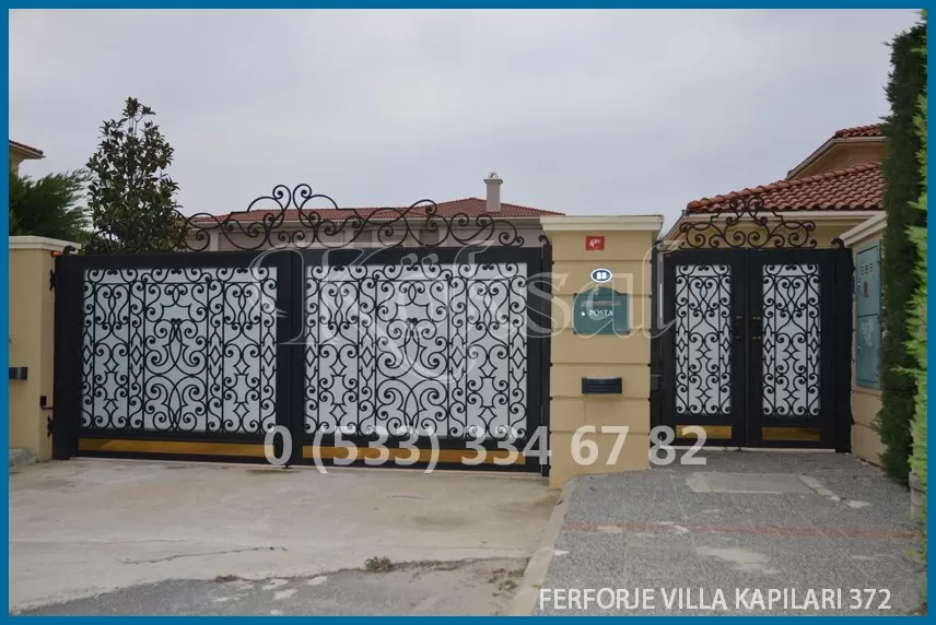 Ferforje Villa Kapıları 372