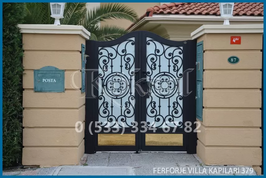 Ferforje Villa Kapıları 379