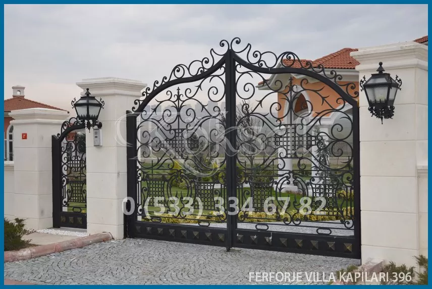 Ferforje Villa Kapıları 396