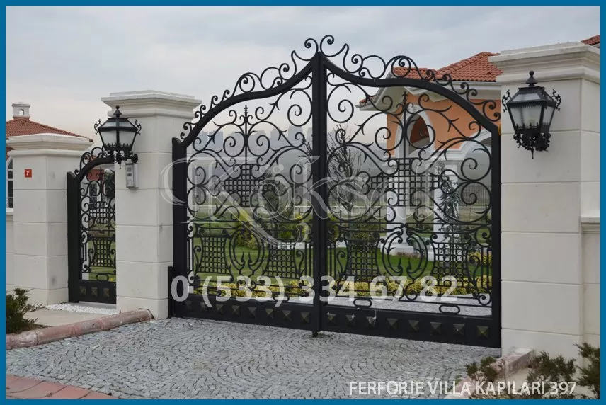 Ferforje Villa Kapıları 397