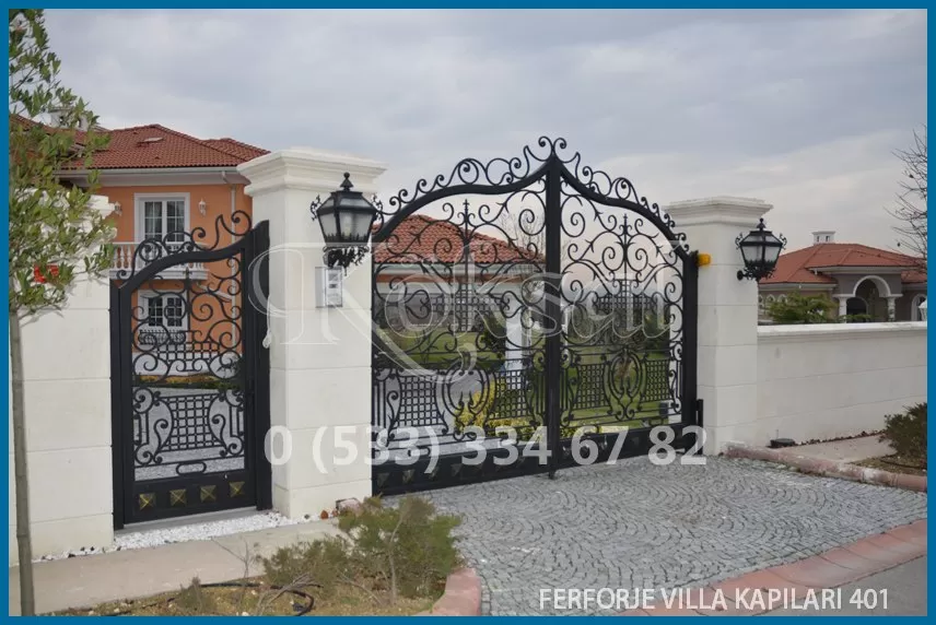 Ferforje Villa Kapıları 401