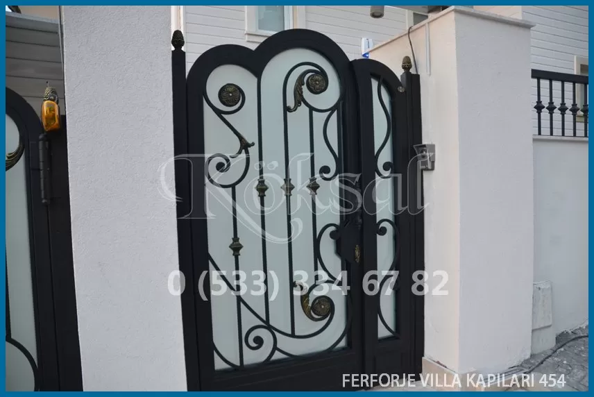 Ferforje Villa  Kapıları 454