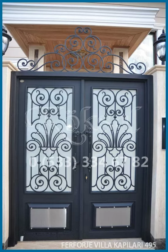 Ferforje Villa  Kapıları 495