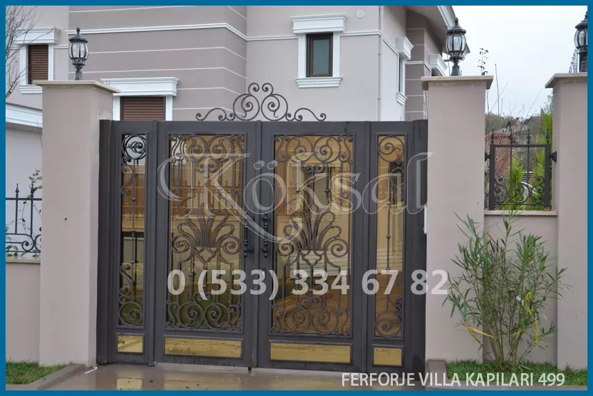 Ferforje Villa  Kapıları 499