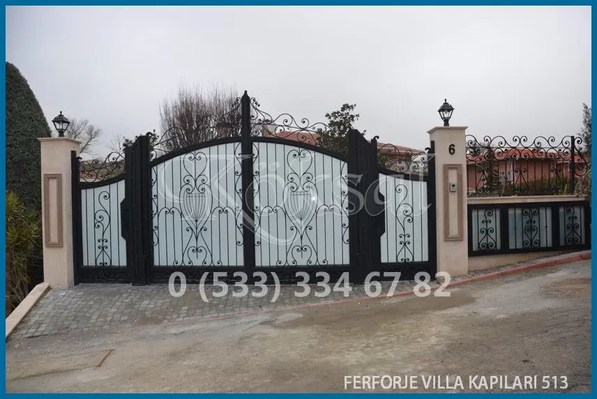 Ferforje Villa Kapıları 513