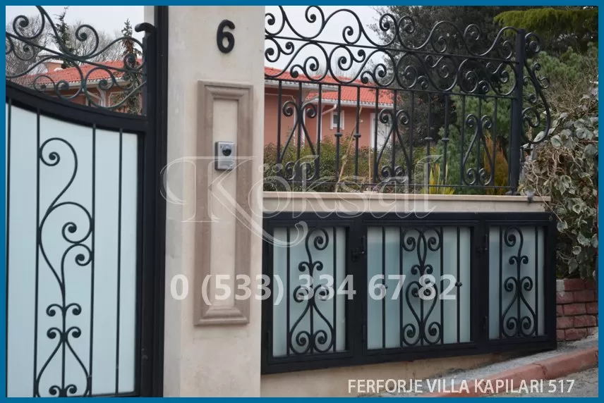 Ferforje Villa Kapıları 517