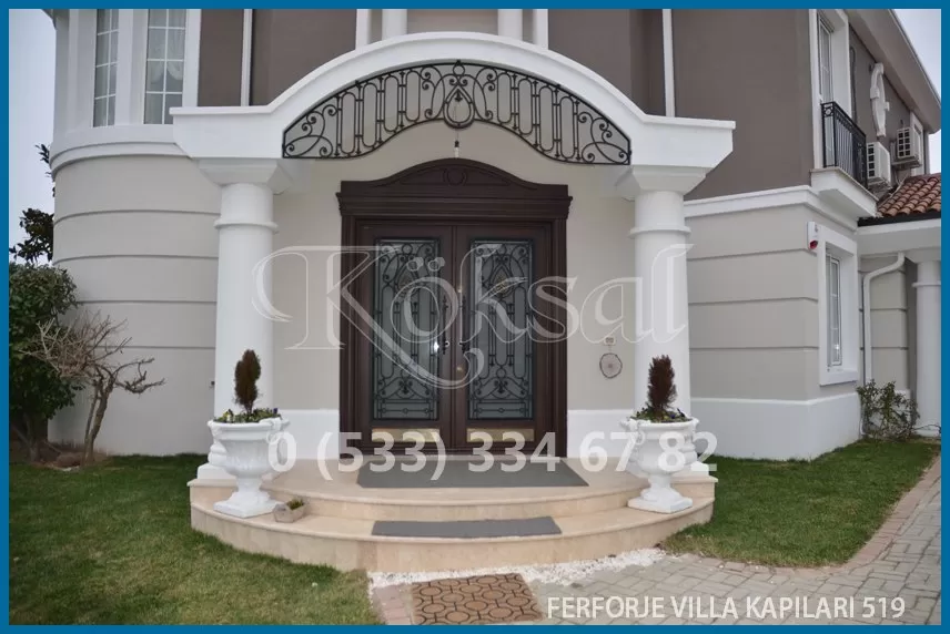 Ferforje Villa Kapıları 519