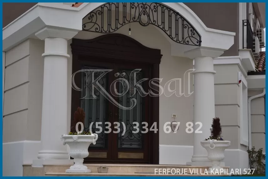 Ferforje Villa Kapıları 527