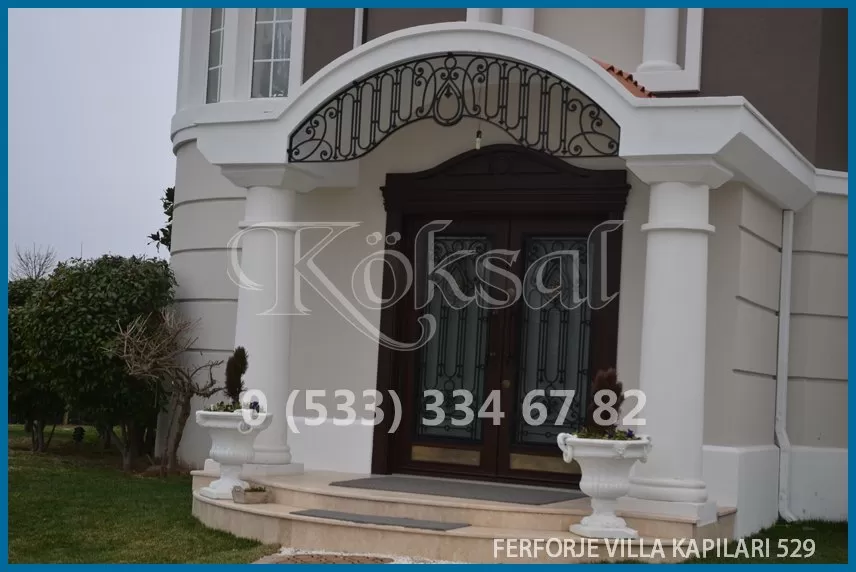 Ferforje Villa Kapıları 529