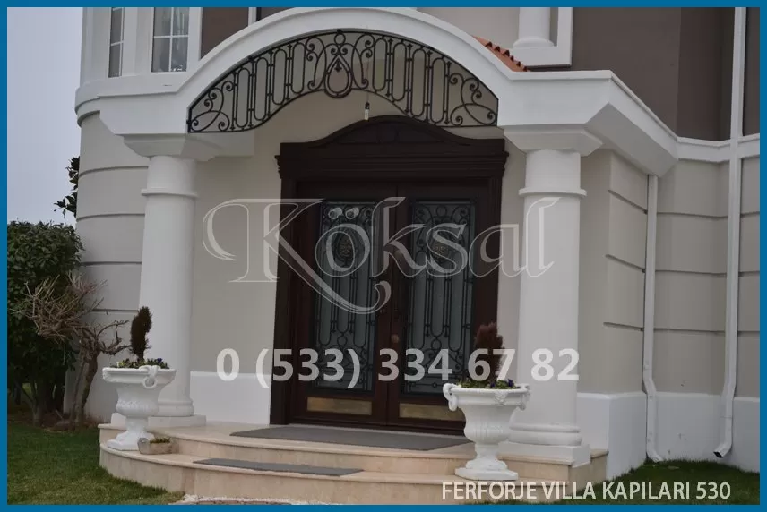 Ferforje Villa Kapıları 530