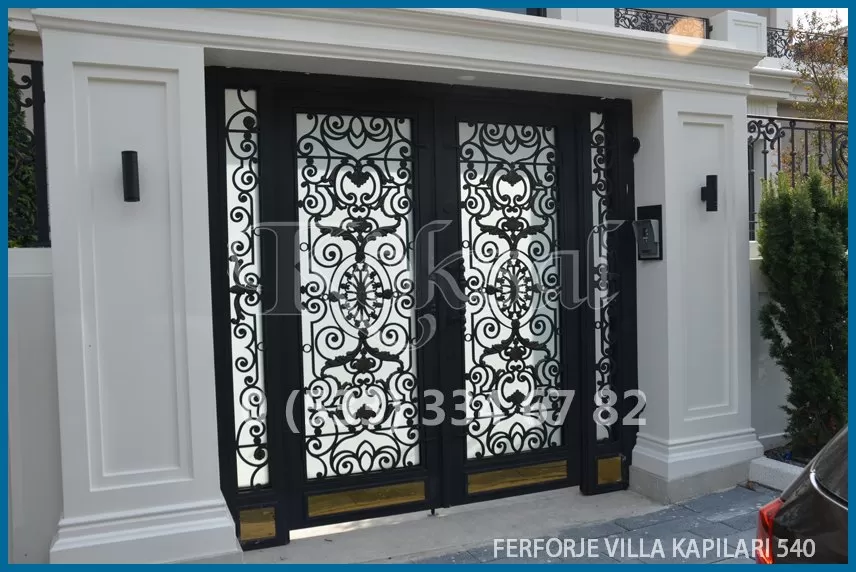 Ferforje Villa Kapıları 540
