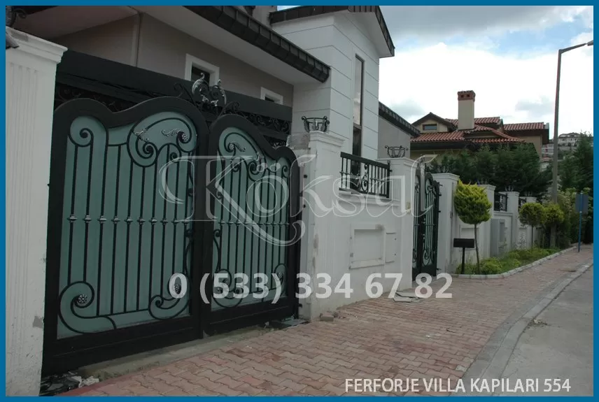 Ferforje Villa Kapıları 554