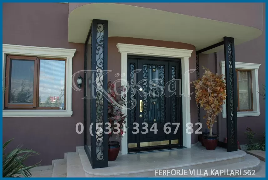 Ferforje Villa Kapıları 562