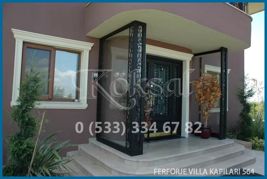 Ferforje Villa Kapıları 564