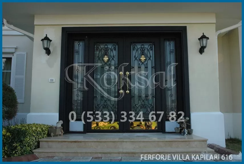 Ferforje Villa Kapıları 616