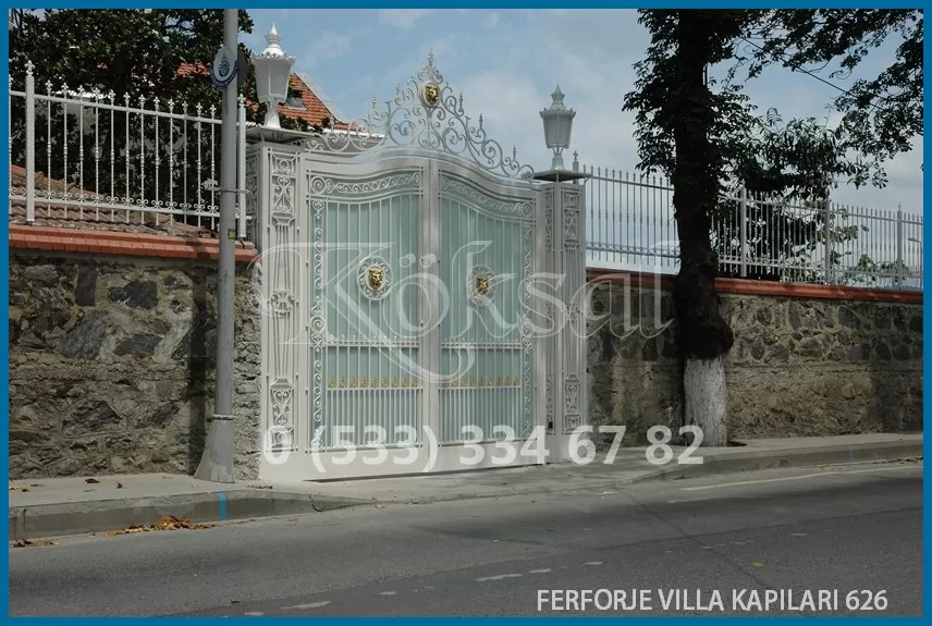 Ferforje Villa Kapıları 626