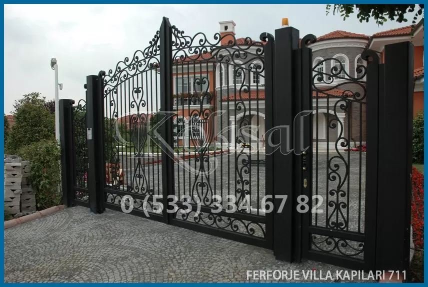 Ferforje Villa Kapıları 711
