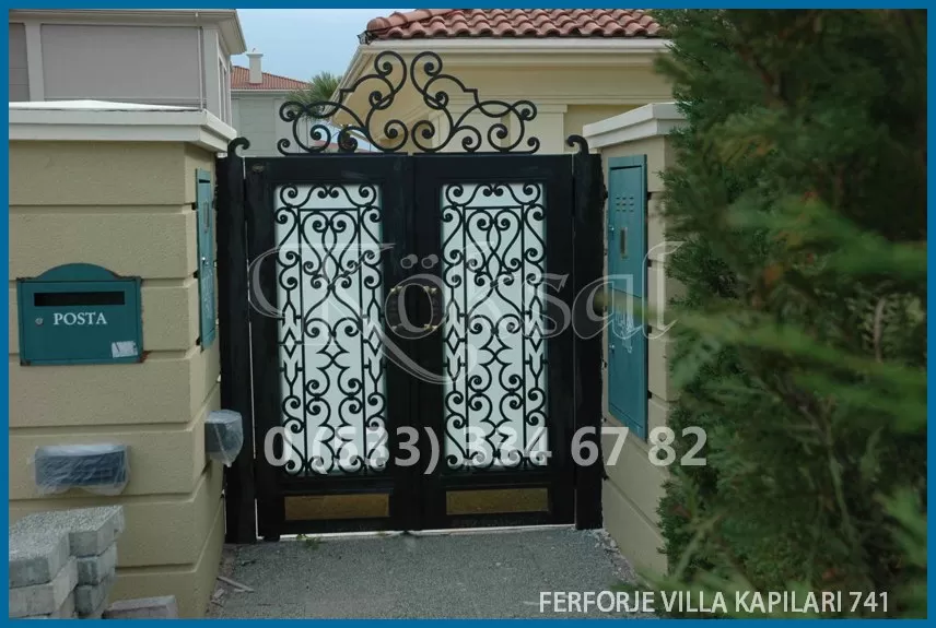 Ferforje Villa Kapıları 741