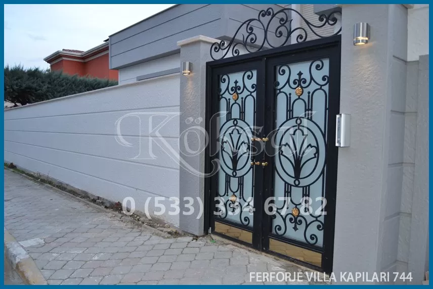 Ferforje Villa Kapıları 744