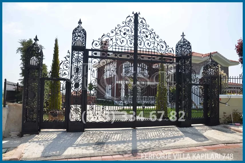 Ferforje Villa Kapıları 748