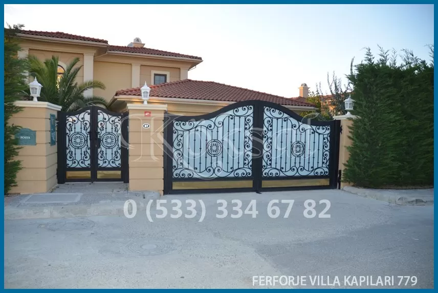 Ferforje Villa Kapıları 779