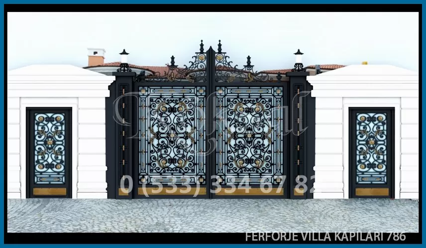 Ferforje Villa Kapıları 786