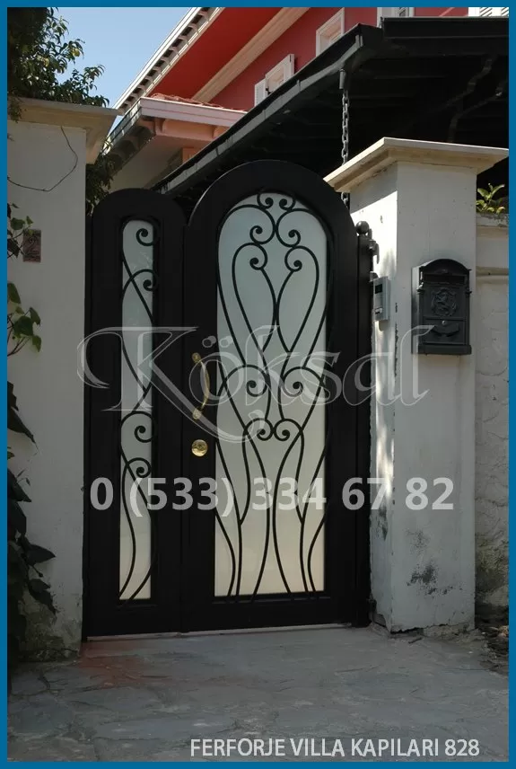 Ferforje Villa Kapıları 828