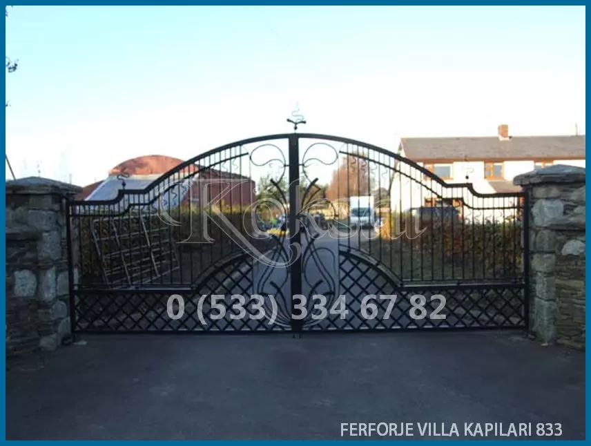 Ferforje Villa Kapıları 833