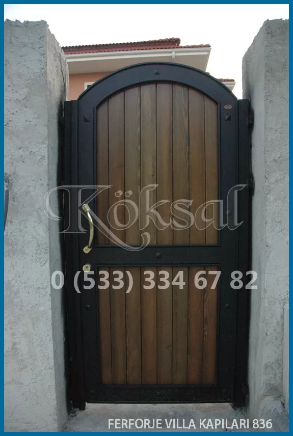 Ferforje Villa Kapıları 836