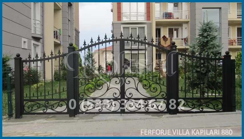 Ferforje Villa Kapıları 880