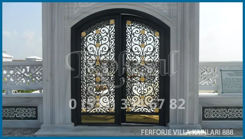 Ferforje Villa Kapıları 888