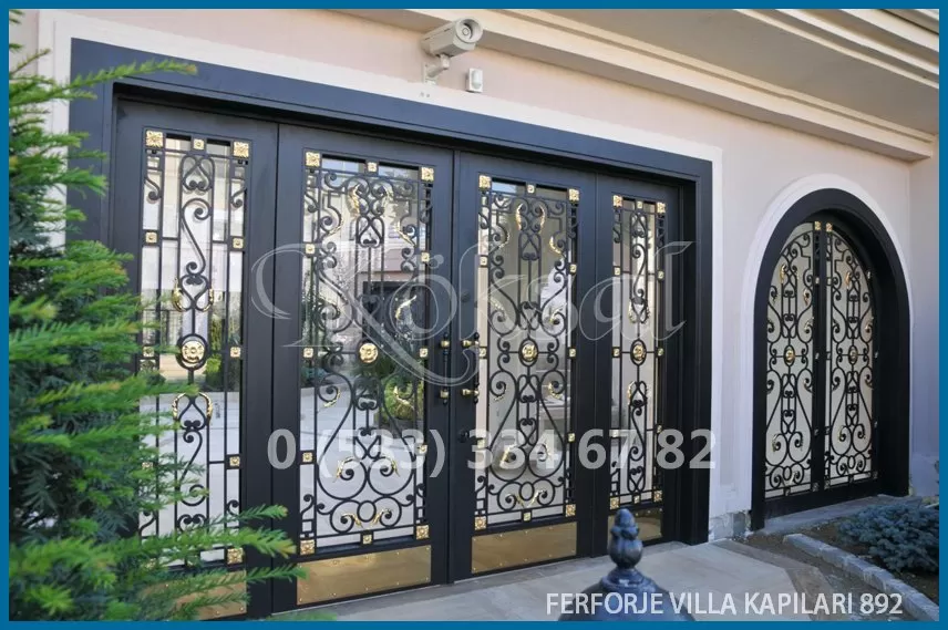 Ferforje Villa Kapıları 892