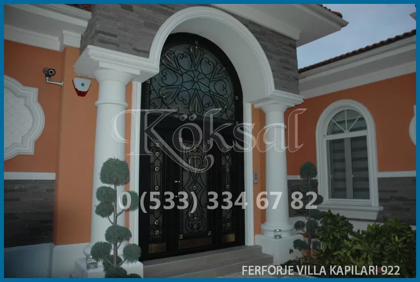 Ferforje Villa Kapıları 922